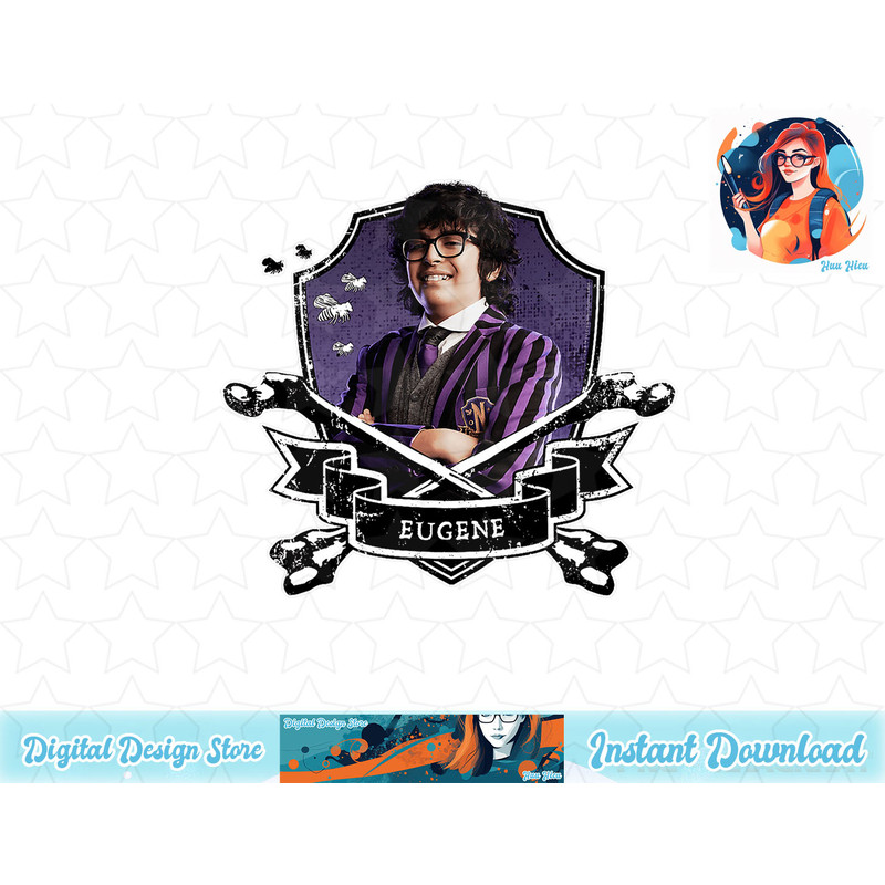 Wednesday Nevermore Frame Eugene T-Shirt.pngWednesday Nevermore Frame Eugene T-Shirt copy.jpg