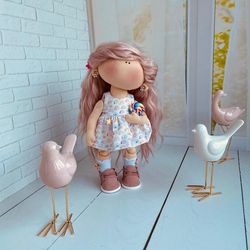 Digital download, Tilda doll, Pattern and tutorial,  Instant download, Handmade doll, DIY doll, Rag doll pattern
