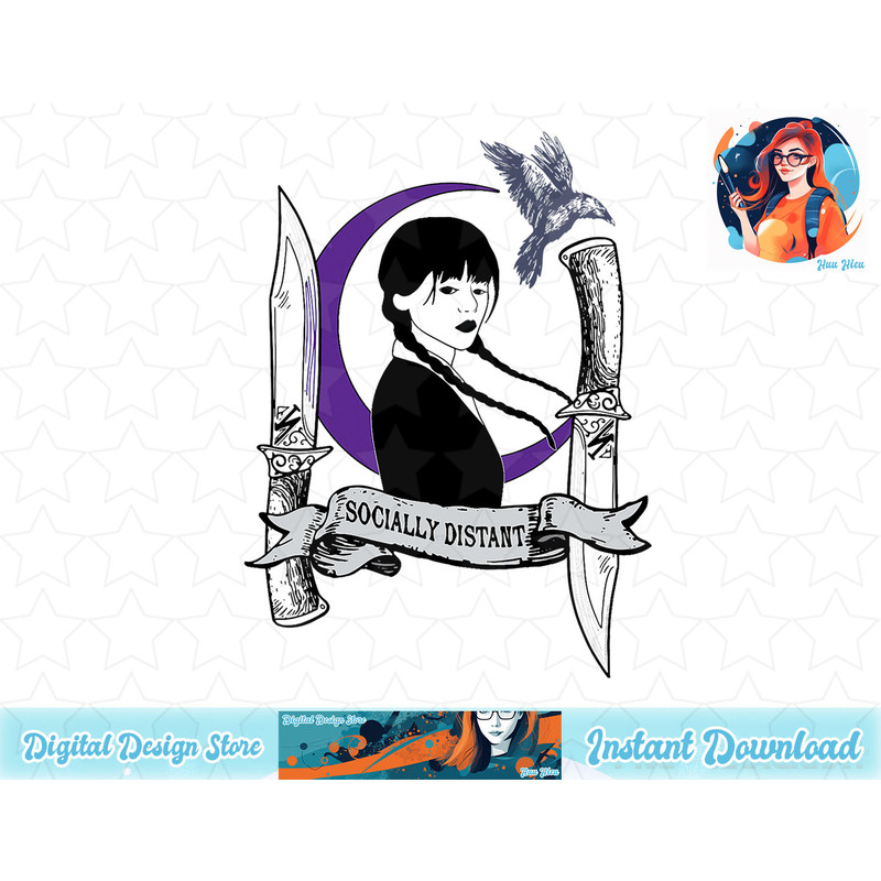 Wednesday Socially Distant T-Shirt copy.jpg