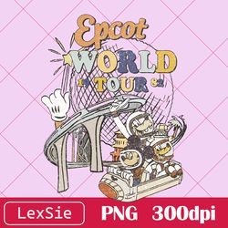 retro disney world tour trip 2023 png, animal kingdom png, mickey and friends png, disney world png, family squad 2023