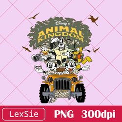vintage disney safari 2023 png, disney anima kingdom, disney family, disneyland trip, disneyworld vacation, disney png