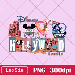 vintage disney hollywood studios png, disney studio trip 2023, disney vacation png,disneyland png, disney world  png