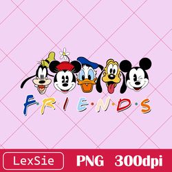retro mickey and friends png, cute mickey teams png, disney family, disney character png, disney world, disneyland trip