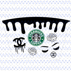 gucci full wrap for starbucks cup svg, trending svg, gucci starbucks cup, gucci starbucks svg, starbucks wrap svg, gucci