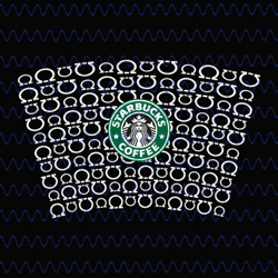 full wrap template for starbucks cup svg, trending svg, starbucks wrap svg, starbucks full wrap, starbucks cup svg