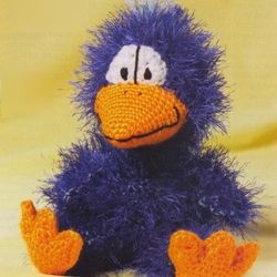 Crochet Bird pattern - Amigurumi Bird crochet Pattern - Stuffed Toy Vintage patterns PDF Instant download