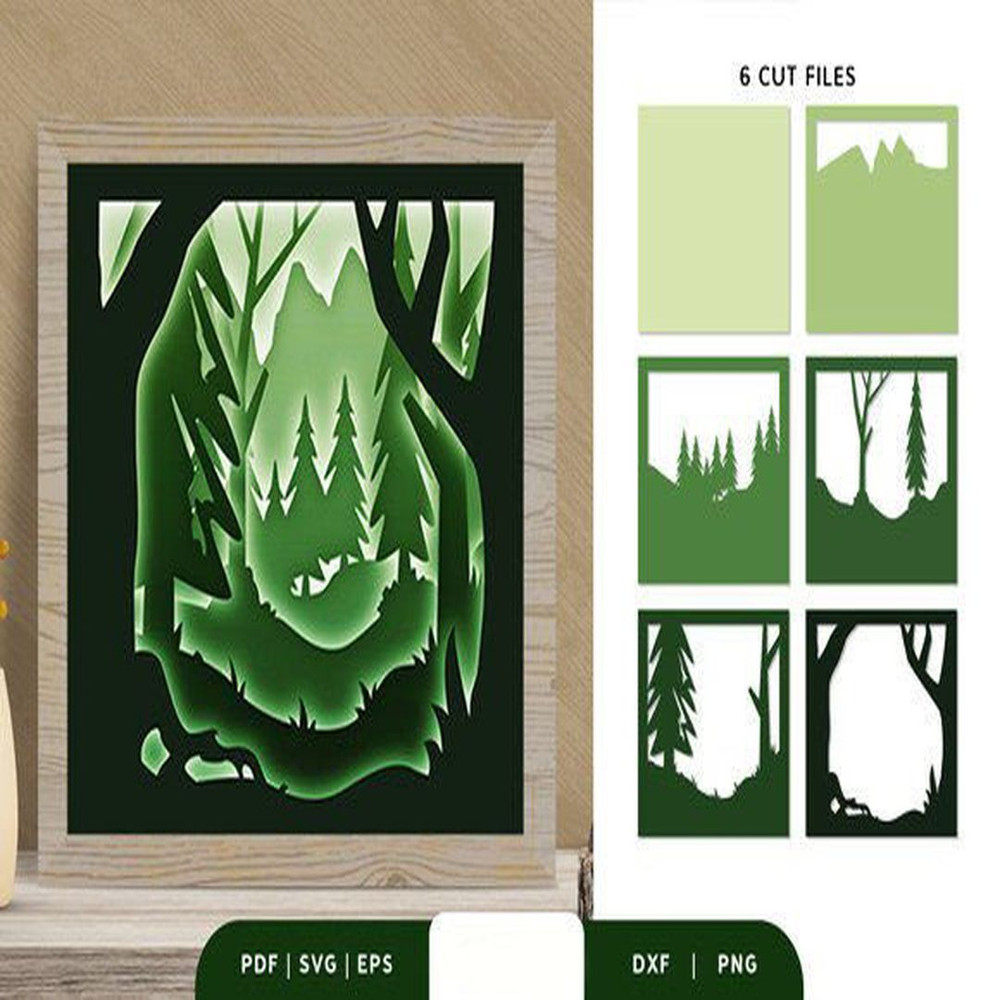 1080x1080 size Dense-Forest-3D-Shadow-Box-Papercut-3D-SVG-67193044-2-580x386.jpg