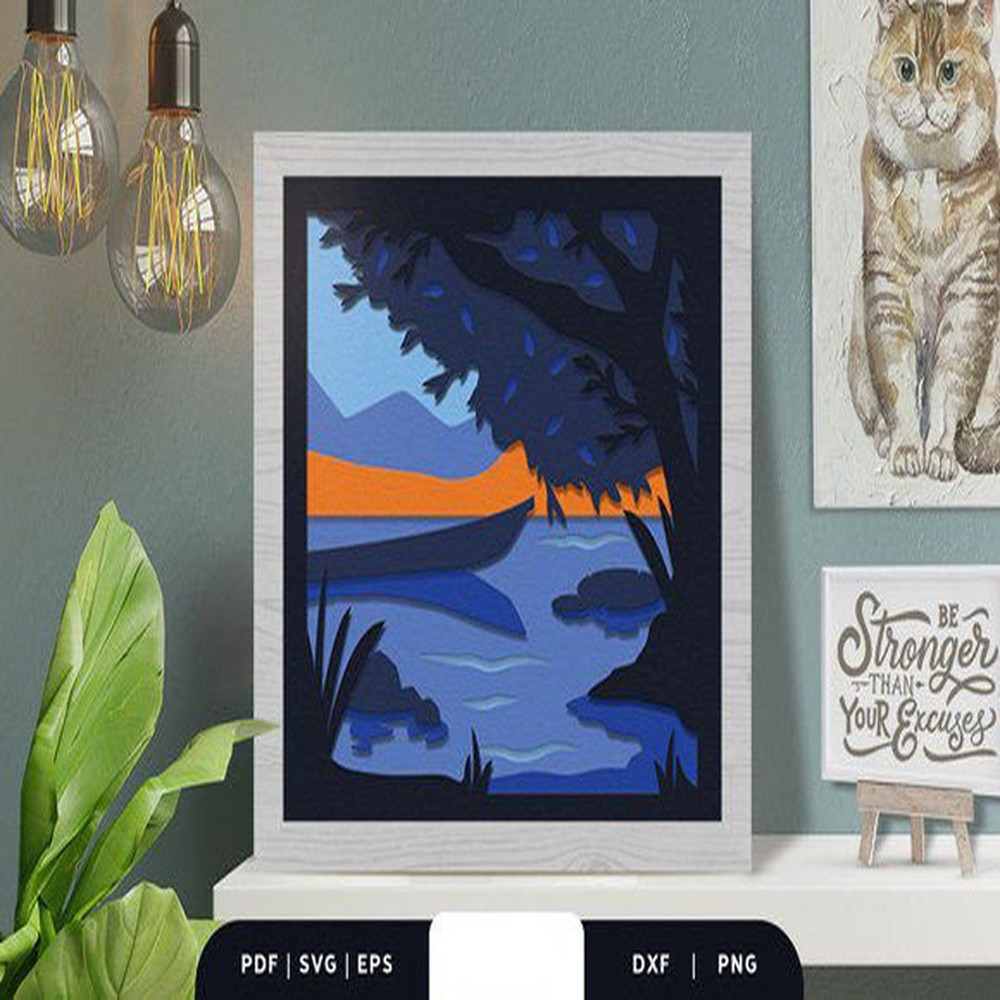 1080x1080 size Wooden-Boat-on-The-Lake-3D-Shadowbox-SVG-3D-SVG-67172592-1-1-580x386.jpg