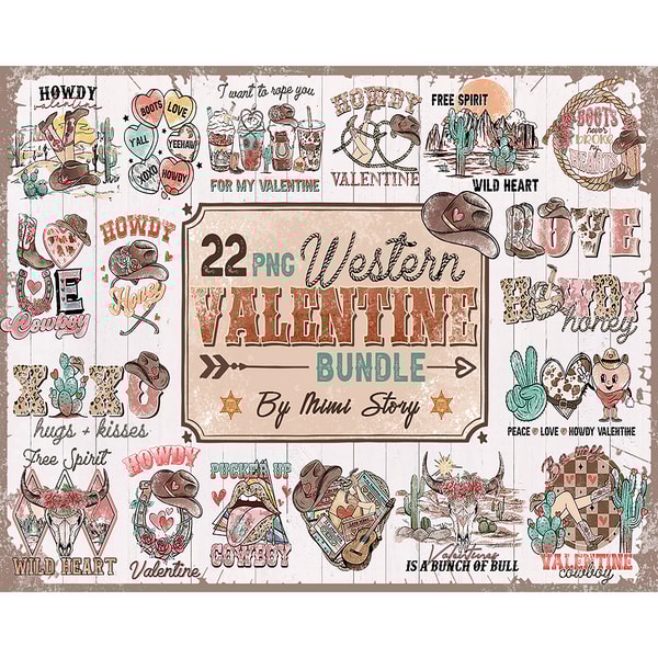 22 Western Valentine PNG, Valentine PNG, Valentine's Day PNG - Inspire ...