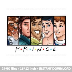 Prince Disney Png Sublimation design Print template