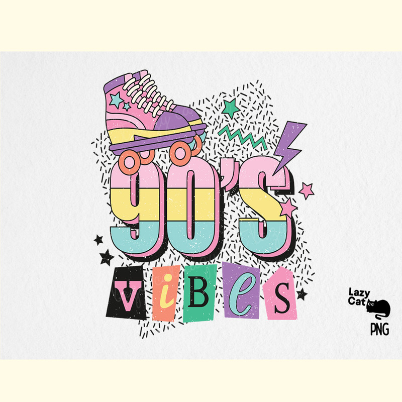 90’s Vibes Retro PNG Sublimation.png