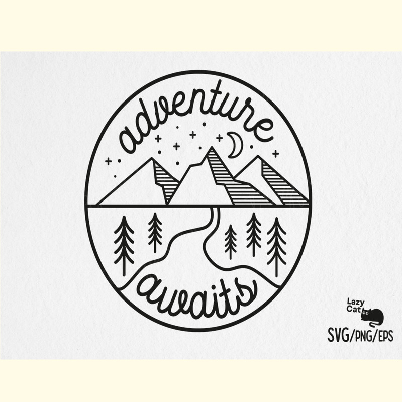 Adventure Awaits Camping SVG Design.png