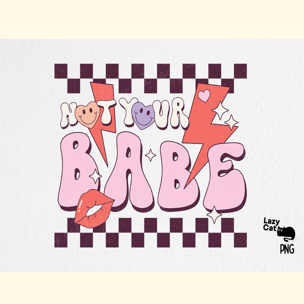 Anti Valentines Quote Babe Sublimation.png