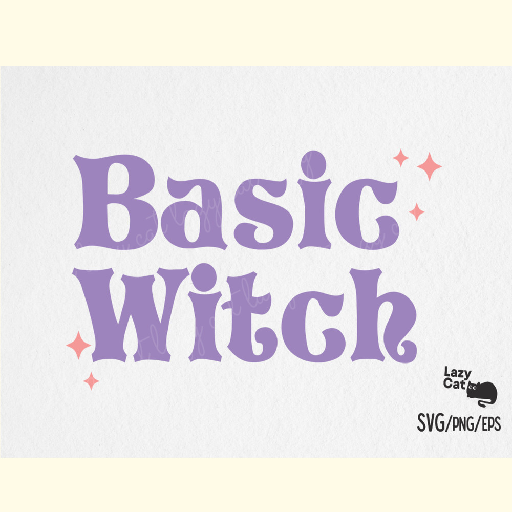 Basic Witch Halloween SVG Design.png