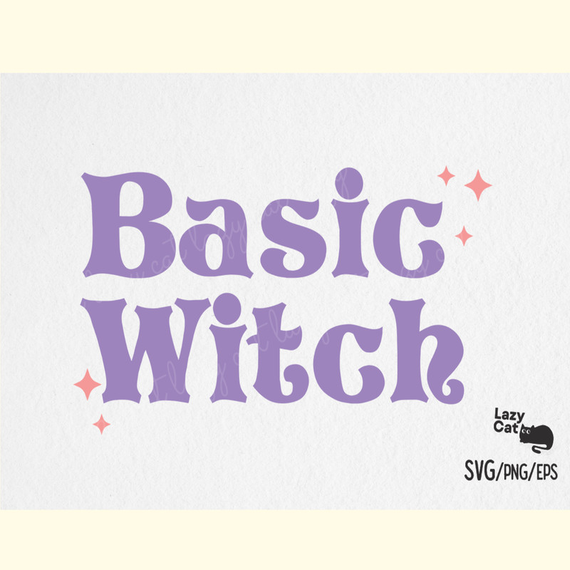 Basic Witch Halloween SVG Design.png