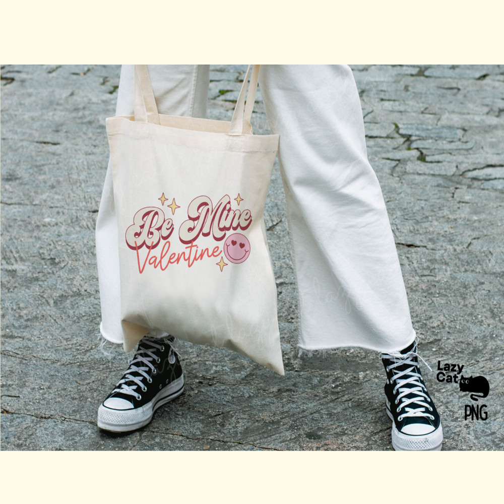 Be Mine Valentine Retro PNG Sublimation_ 3.png