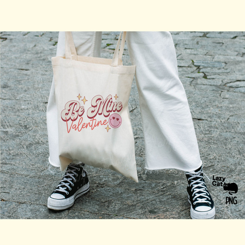Be Mine Valentine Retro PNG Sublimation_ 3.png