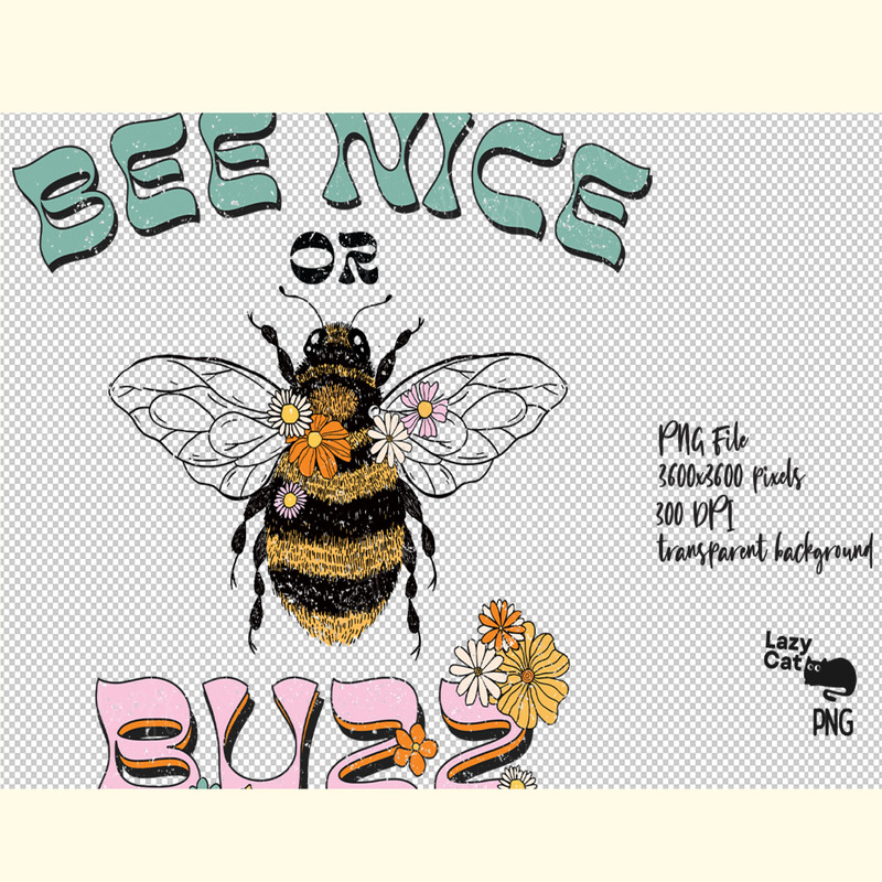 Bee Quote PNG Sublimation_ 18.png