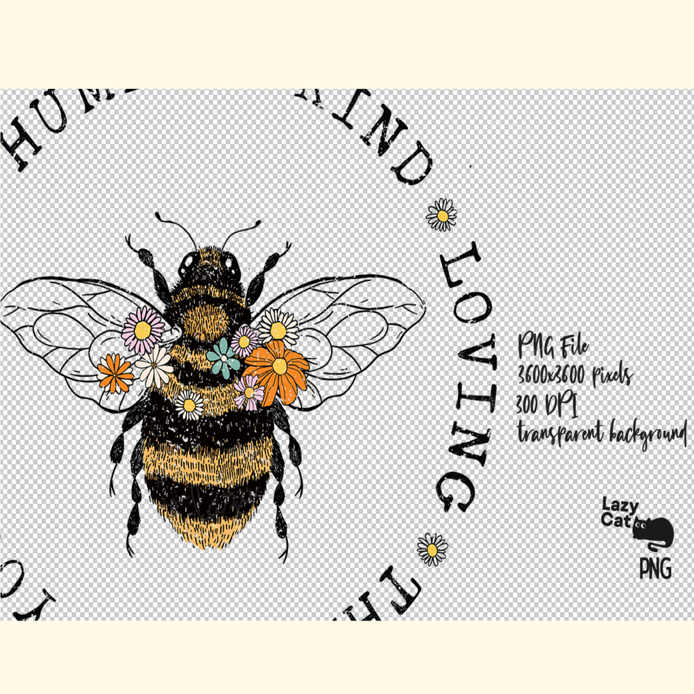 Bee Quote PNG Sublimation_ 19.png