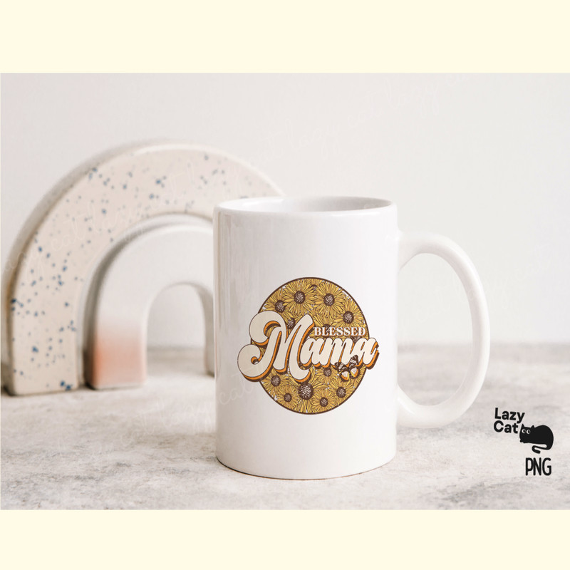 Blessed Mama Sunflower PNG Sublimation_ 2.png