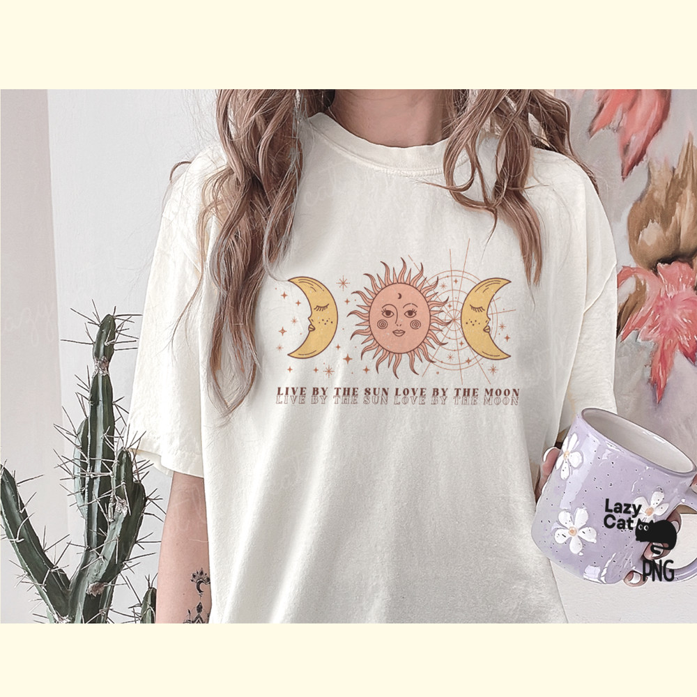 Boho the Moon the Sun PNG Sublimation_ 1.png