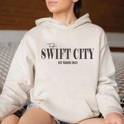 retro swift city est 2023 the eras tou shirt, y2k ts the eras tour 2023 midnights sweatshirt, swiftie tour tee, the eras