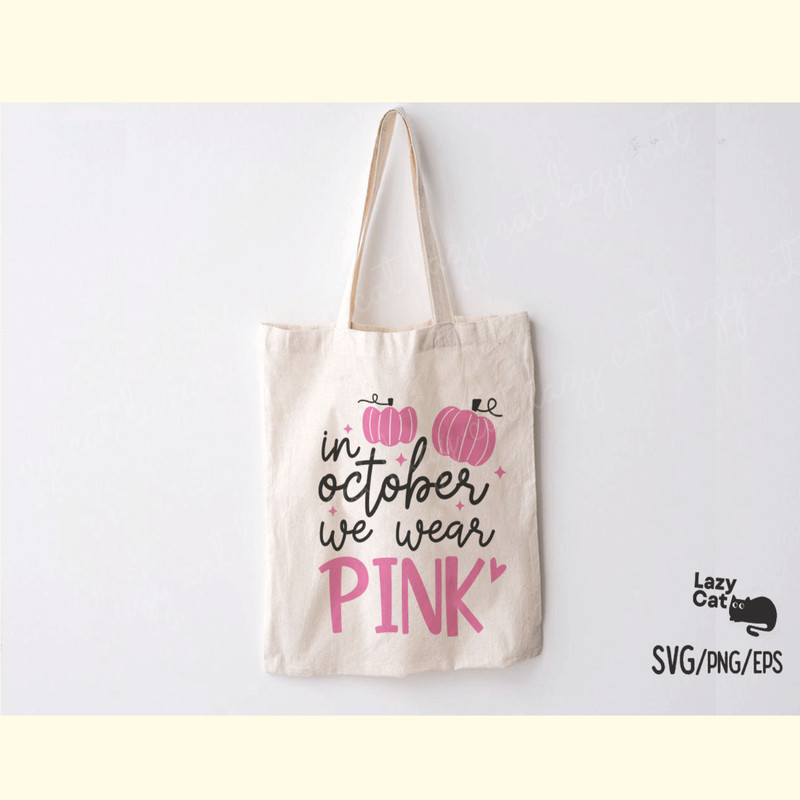 Breast Cancer SVG Design We Wear Pink_ 1.png