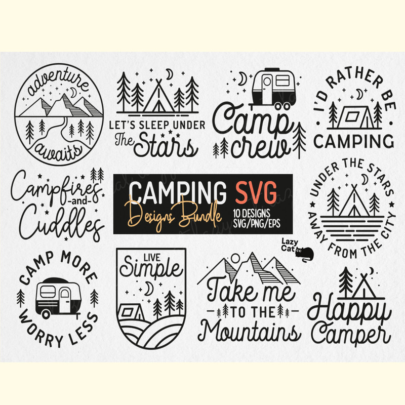 Camping SVG Bundle.png