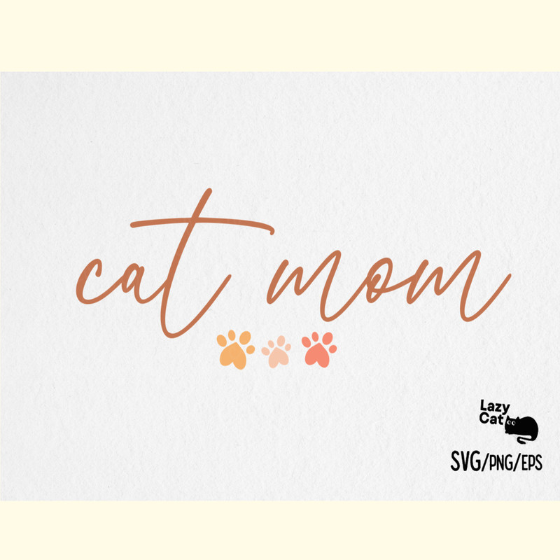 Cat Mom SVG Design.png