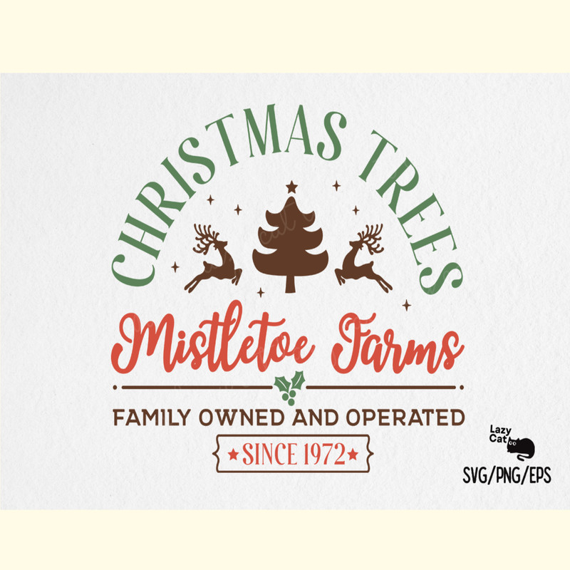 Christmas Trees Farms Sign SVG.png