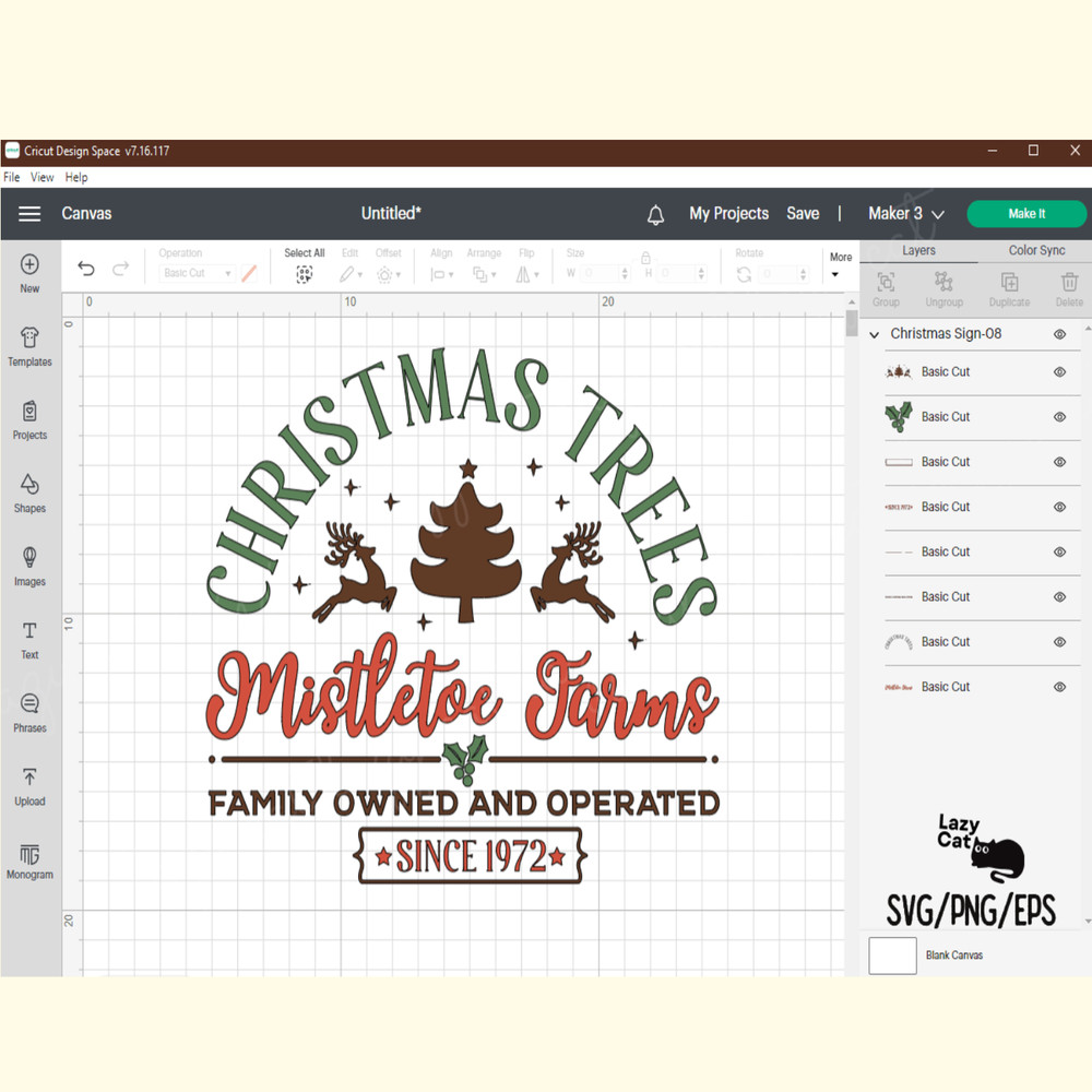 Christmas Trees Farms Sign SVG_ 4.png