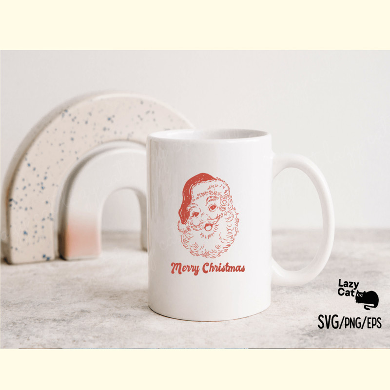 Christmas Vintage Santa SVG Design_ 1.png