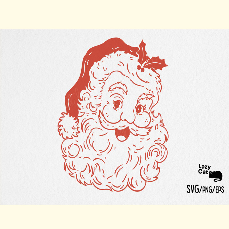 Christmas Vintage Santa SVG Design_ 15.png