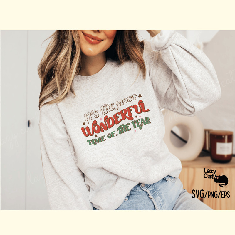 Christmas Wonderful Time  SVG Design_ 0.png