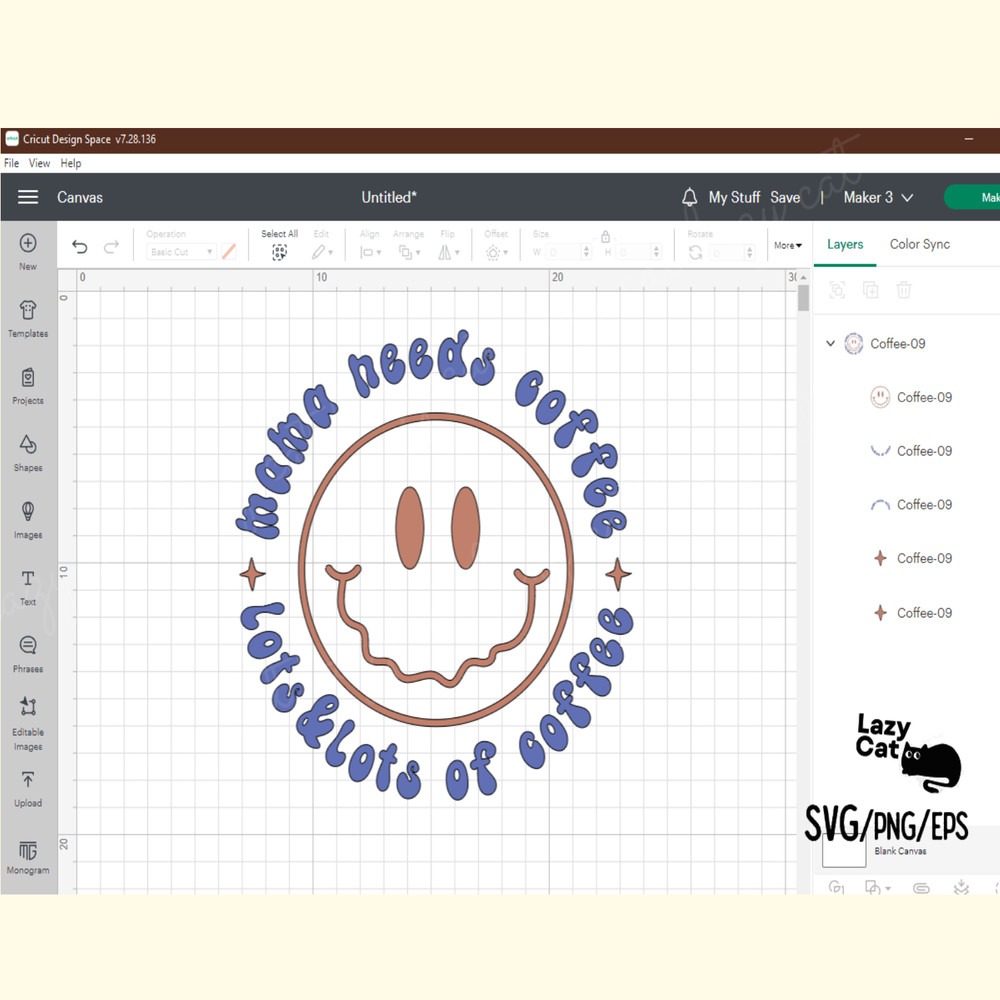 Coffee Mama Quote SVG Design_ 4.png