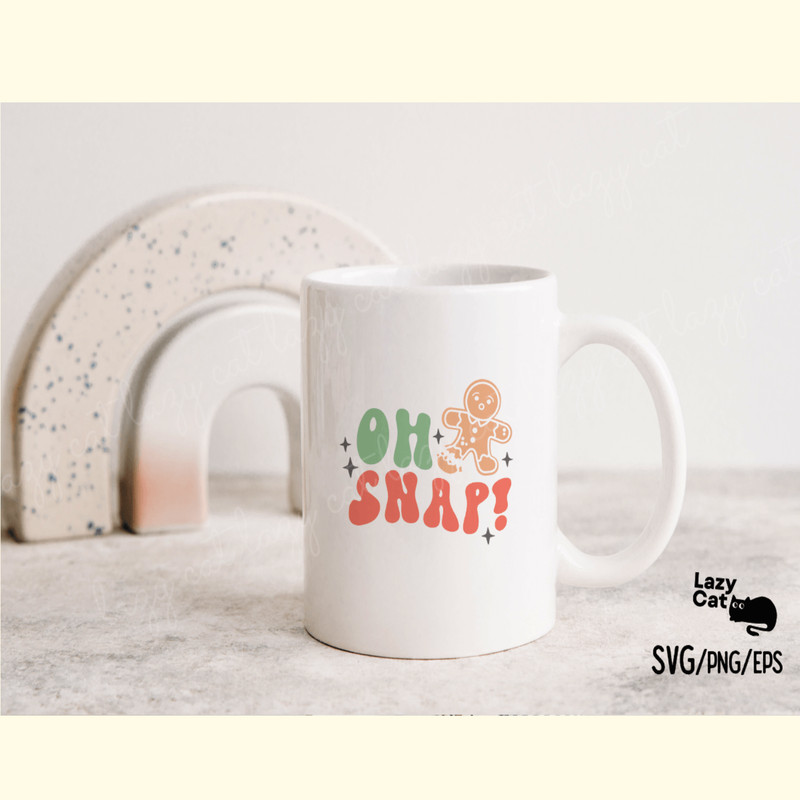 Cute Christmas Sayings SVG Oh Snap_ 3.png