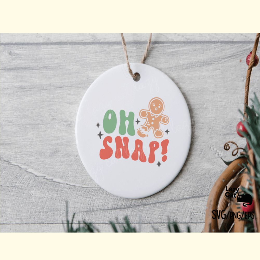 Cute Christmas Sayings SVG Oh Snap_ 4.png