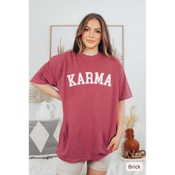 karma comfort colors shirt, midnights album shirt, taylor swift merch, karma lyrics shirt, swiftie gift, eras tour merch