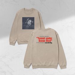 lana del rey 2 sided shirt, vintage happiness is a butterfly shirt, lana del rey tour merch, norman rockwell album shirt