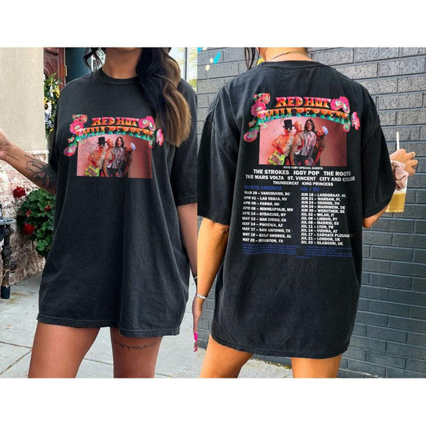 Red Hot Chili Peppers 2023 Tour Shirt, Red Hot Chili Peppers - Inspire  Uplift
