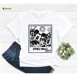 disney world shirt for groups 2023, disneyworld shirts, disney portrait, mickey silhouette, disney family shirts, disney
