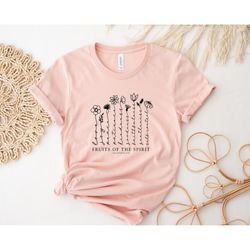 the fruit of the spirit galatians shirt, christian apparel shirt, gift for jesus lover, bible verse tshirt, christian cl