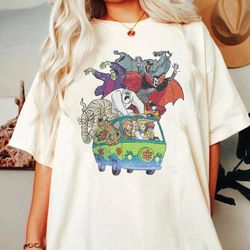 vintage scooby doo shirt, scooby doo sweatshirt, scooby doo halloween shirt, horror movie shirt, retro scooby doo shirt,