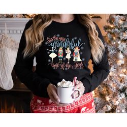 christmas sweatshirt,christmas crewneck,nutracker ballet shirt,cute christmas sweatshirt for women,sugar plum fairy,chri