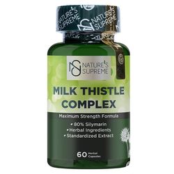 Nature's Supreme Milk Thistle Complex 60 Capsules