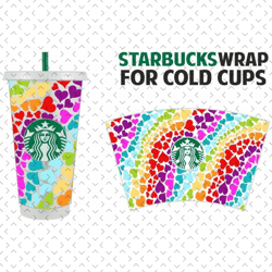 valentine wrap for starbucks cup svg, trending svg, valentine svg, valentine starbucks, starbucks wrap svg, starbucks fu