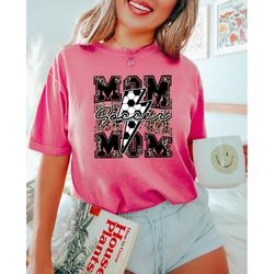 soccer mom shirt, cute soccer mom gift, baseball mom shirt, leopard print mothers day shirt, happy mothers day, mom swea