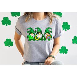 st patricks day gnome shirt,gnome sweatshirt,lucky gnomes shirt,st patrick shamrock sweatshirt,lucky shamrock shirt,sham
