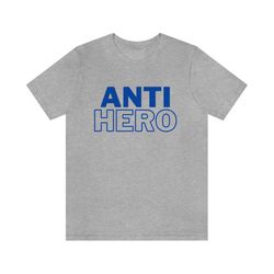 anti hero taylor swift song lyrics unisex jersey short sleeve tee midnights blue