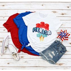merica delicous popsicle shirt,american flag shirt, fourth of july shirt, freedom independence day,memorial day shirt,fa